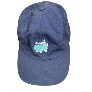Masters Golf Hat American Needle Adjustable‎ Strapback Cap Blue